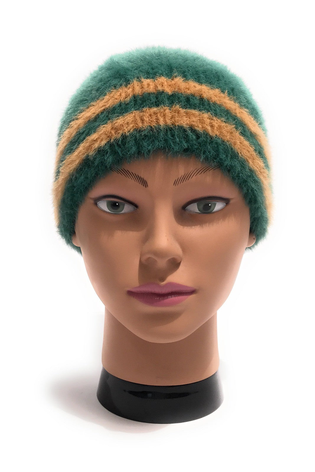 Berretto donna Fracomina verde in ecopelliccia C23FR18 FA22WA4003W489F8-L51