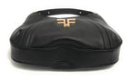 Borsa donna Fracomina a spalla shoulder bag ecopelle nero B23FR40 FA22WB3018P41101