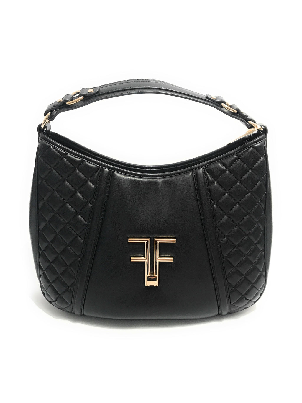 Borsa donna Fracomina a spalla shoulder bag ecopelle nero B23FR41 FA22WB3018P411S1-053
