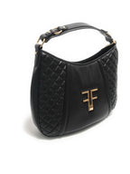 Borsa donna Fracomina a spalla shoulder bag ecopelle nero B23FR41 FA22WB3018P411S1-053