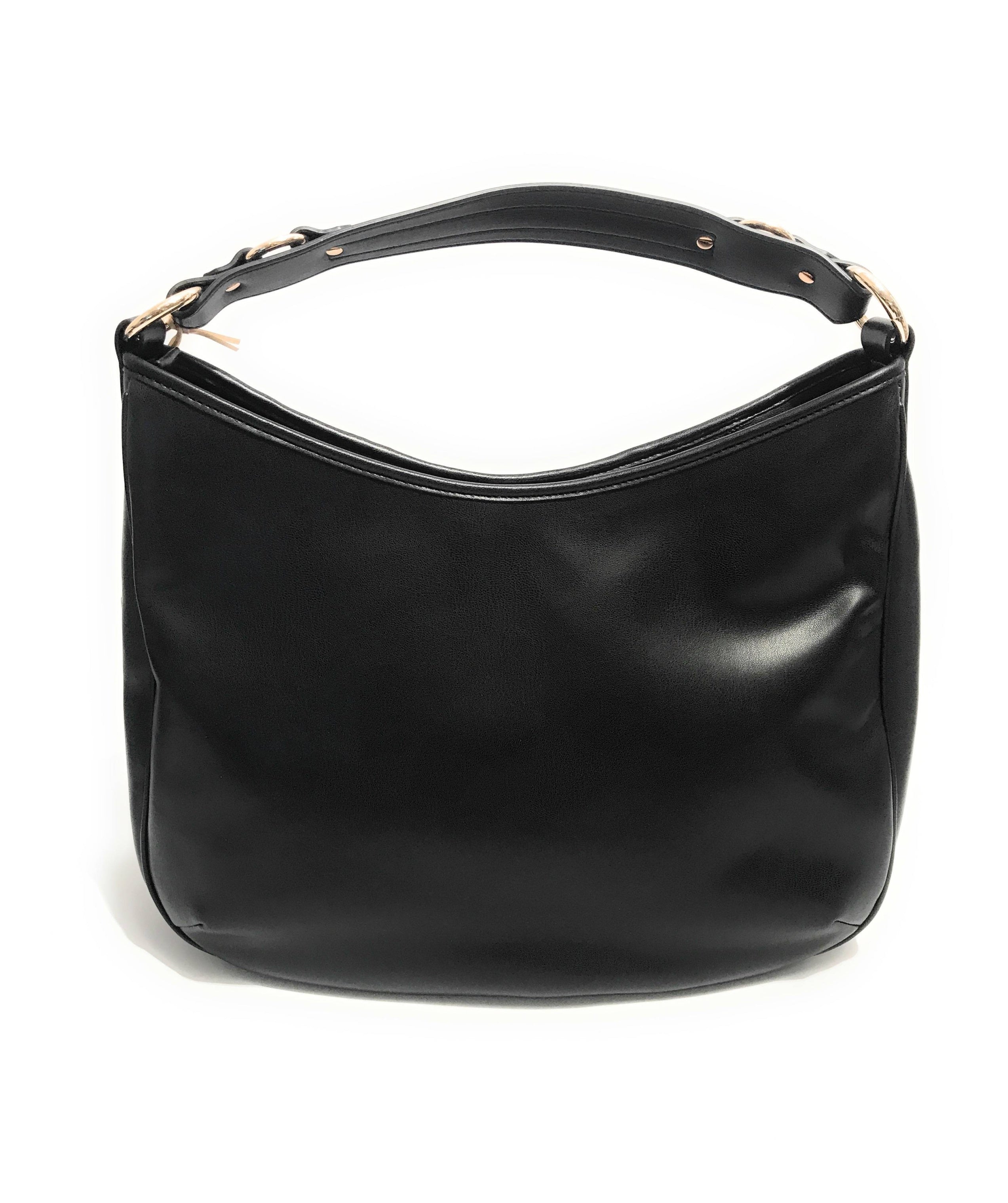 Borsa donna Fracomina a spalla shoulder bag ecopelle nero B23FR41 FA22WB3018P411S1-053
