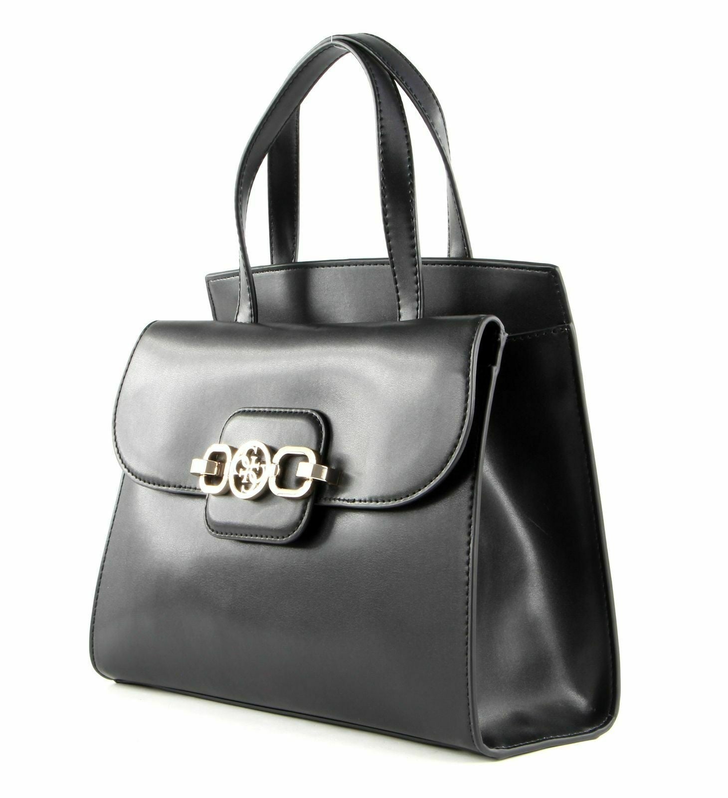Borsa Guess a mano/ tracolla Hensely satchel black BS21GU85 VG811306