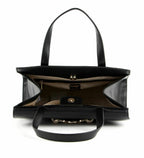 Borsa Guess a mano/ tracolla Hensely satchel black BS21GU85 VG811306