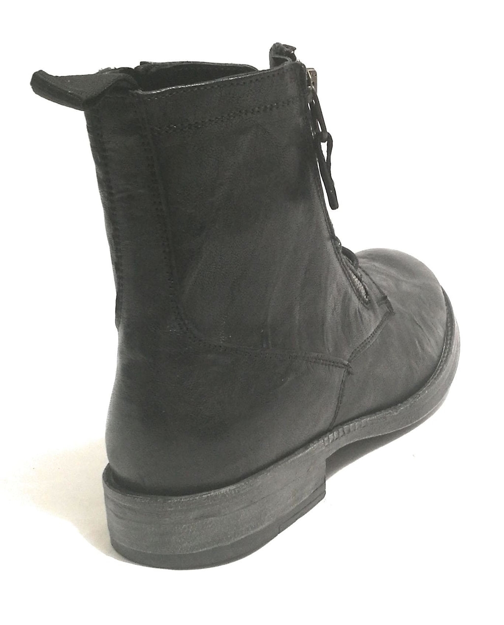 Anfibio UOMO ANTICA CUOIERIA MOD. OYSTER PELLE COLORE NERO U19AC11