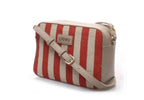 Borsa donna Liu-jo Tracolla Stupenda Crossbody S red stripes BS21LJ90 AA1327
