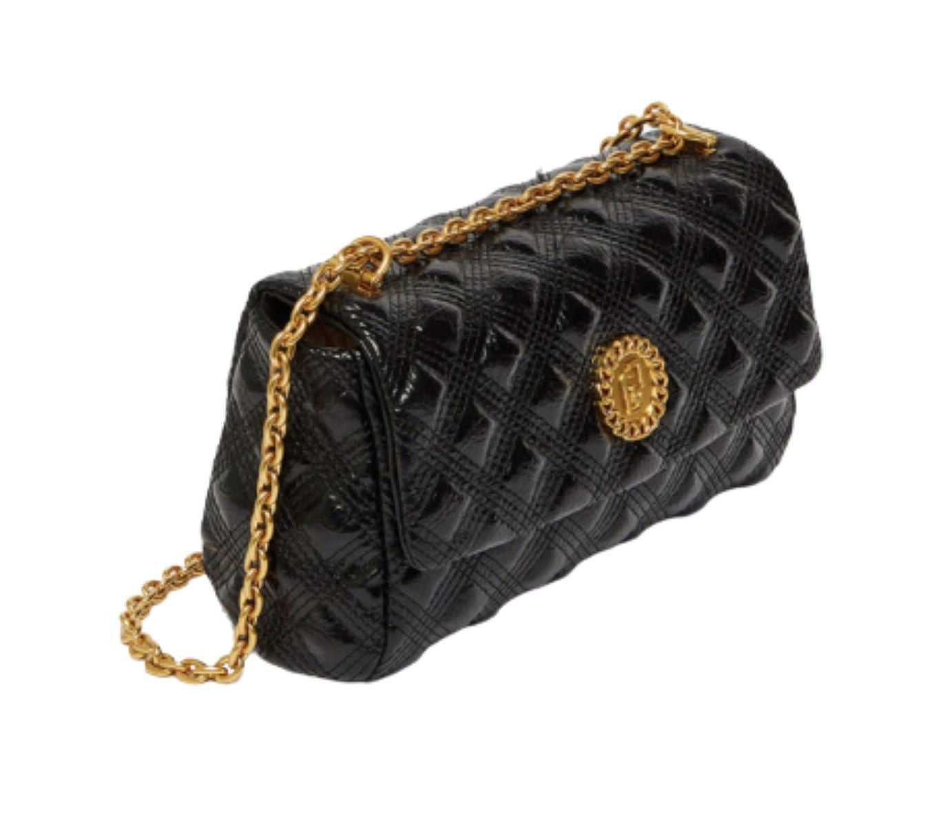 Borsa donna Liu-jo tracolla Achala crossbody M diamond quilted nero B23LJ22 AF2154
