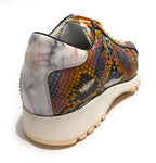 Scarpe uomo Harris sneaker pelle pregiata suffron multicolore / marmorizzato U17HA177