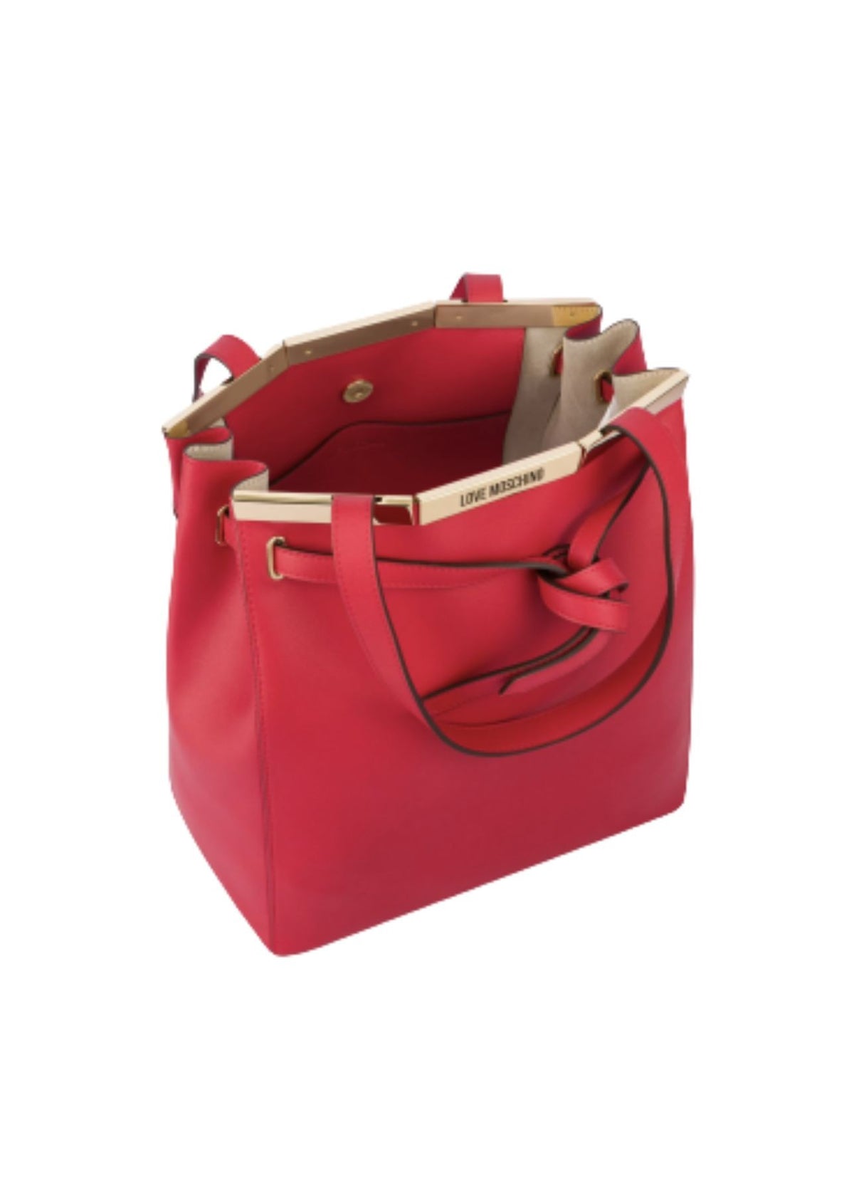 Borsa donna Love Moschino shopping ecopelle rosso BS23MO107 JC4323