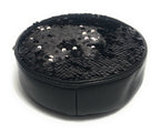 Borsa belt bag Liu-Jo in ecopelle con paillettes colore nero B20LJ62