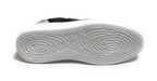 Scarpe uomo Harris Sport sneakers in pelle pregiata nero/ roccia/ arancione U17HA185
