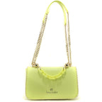 Borsa a tracolla Braccialini Chain ecopelle giallo fluo BS23BR02 B17160