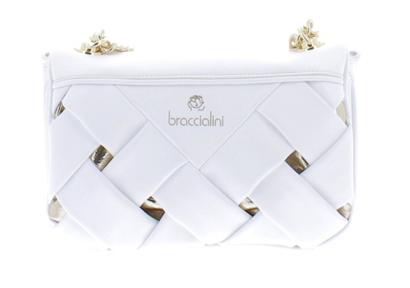 Borsa a  spalla Braccialini Icons ecopelle bianco BS23BR51 B17150