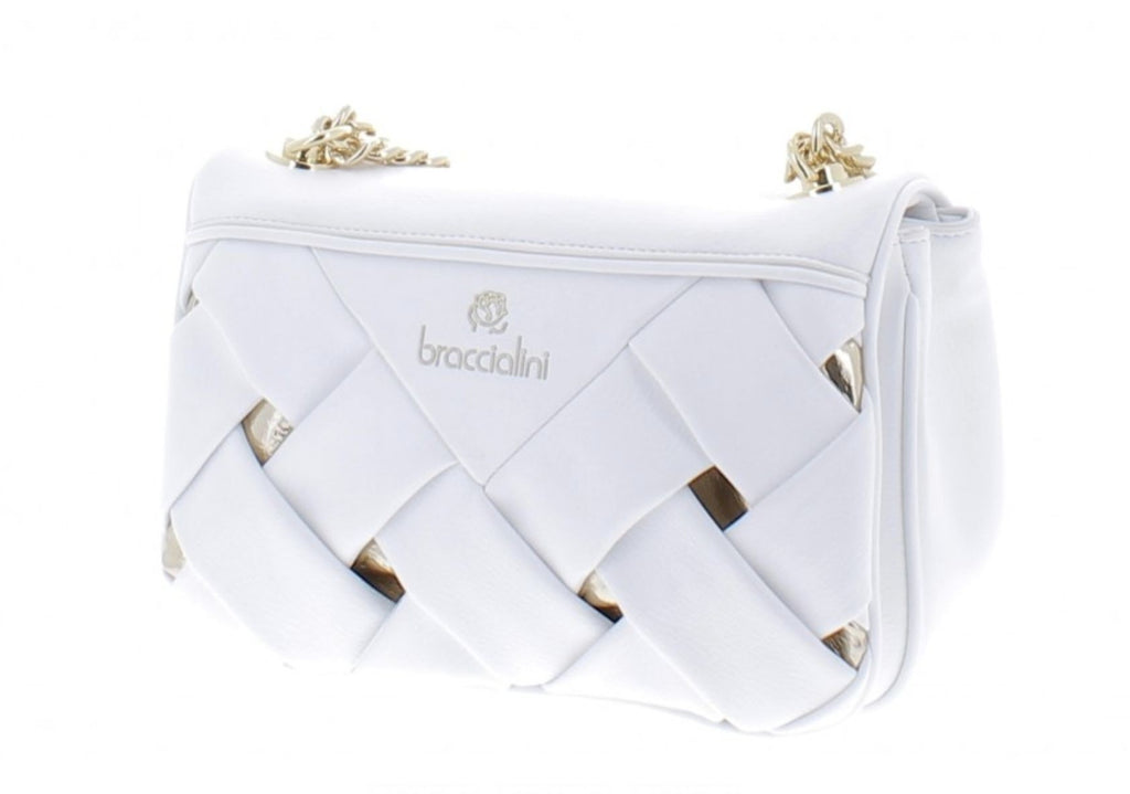 Borsa a  spalla Braccialini Icons ecopelle bianco BS23BR51 B17150