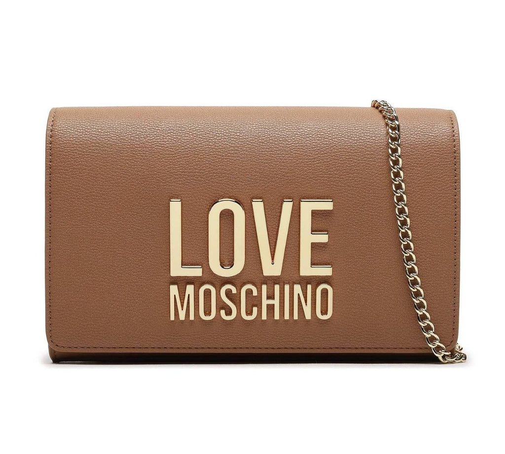 Borsa donna Love Moschino tracolla in ecopelle cammello BS24MO18 JC4127