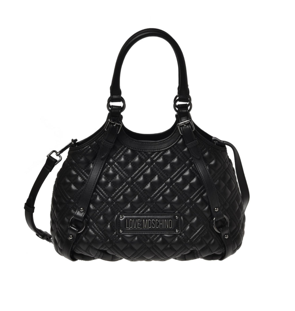 Borsa donna Love Moschino a mano/ tracolla trapuntata nero BS24MO27 JC4010