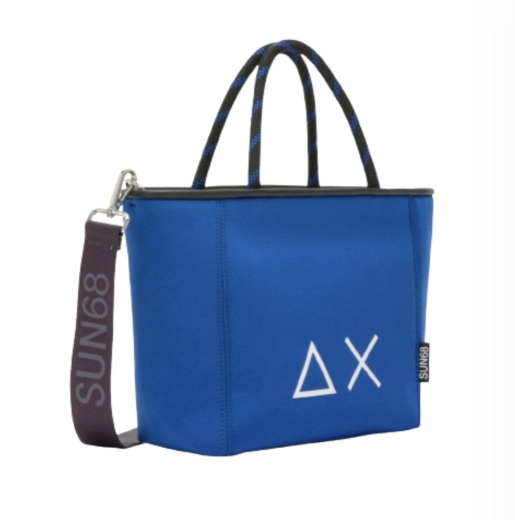 Borsa donna a mano/ tracolla Sun 68 Jacqueline bag blu royal BS24SU03 Z34268 S