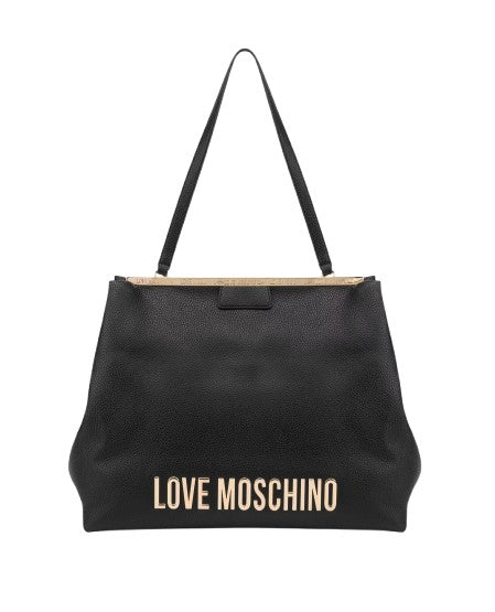 Borsa donna a mano/ spalla Love Moschino clutch ecopelle nero BS25MO33 JC4054PP1MLG0000