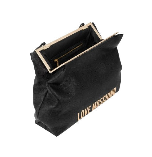 Borsa donna a mano/ spalla Love Moschino clutch ecopelle nero BS25MO33 JC4054PP1MLG0000