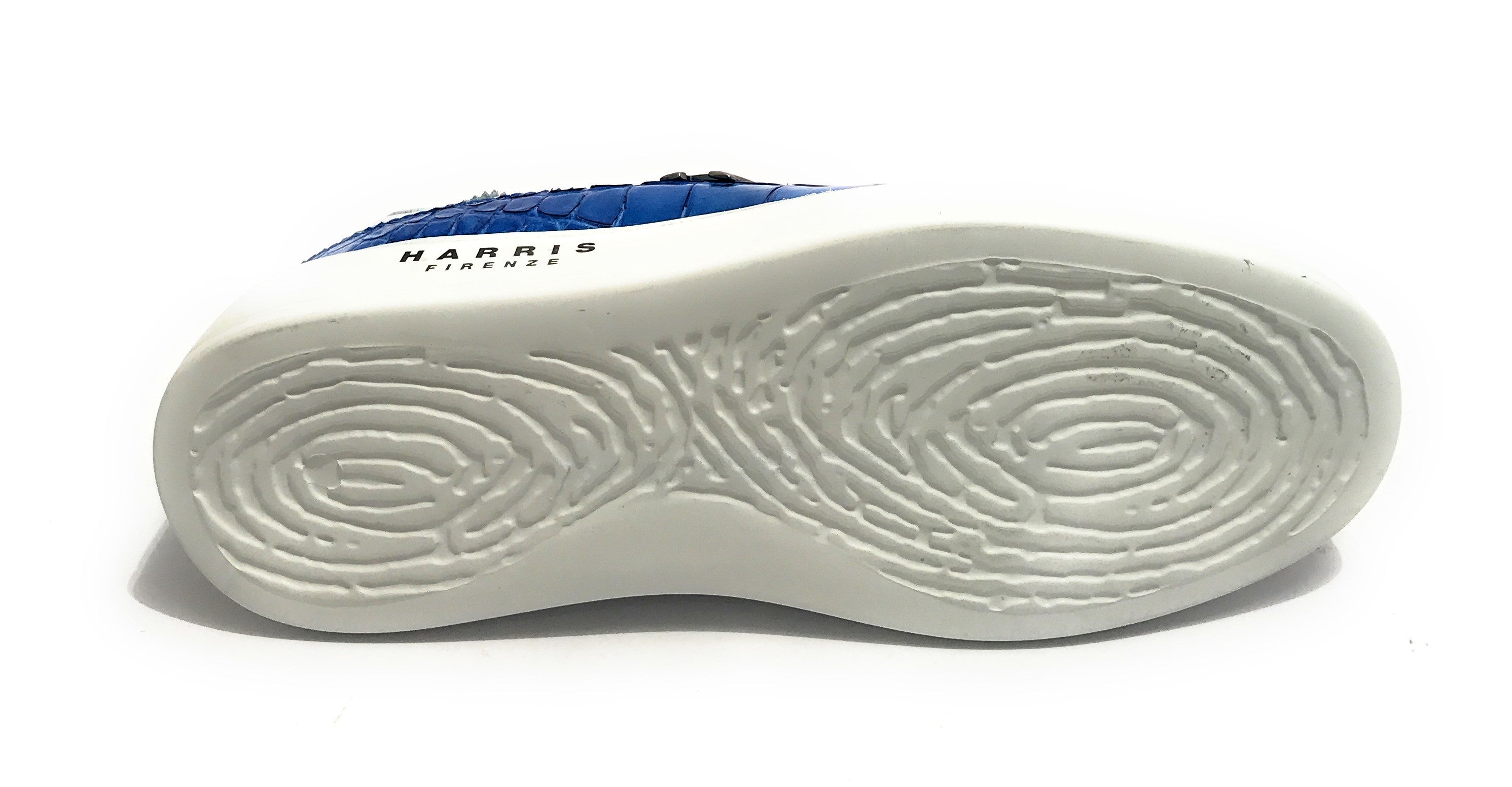 Scarpe uomo Harris Sport sneakers in pelle azzurro panthers U17HA179