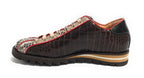 Scarpe uomo Harris sneaker pelle roccia opaco/ cocco shade marrone/ crystal green U17HA213 2817