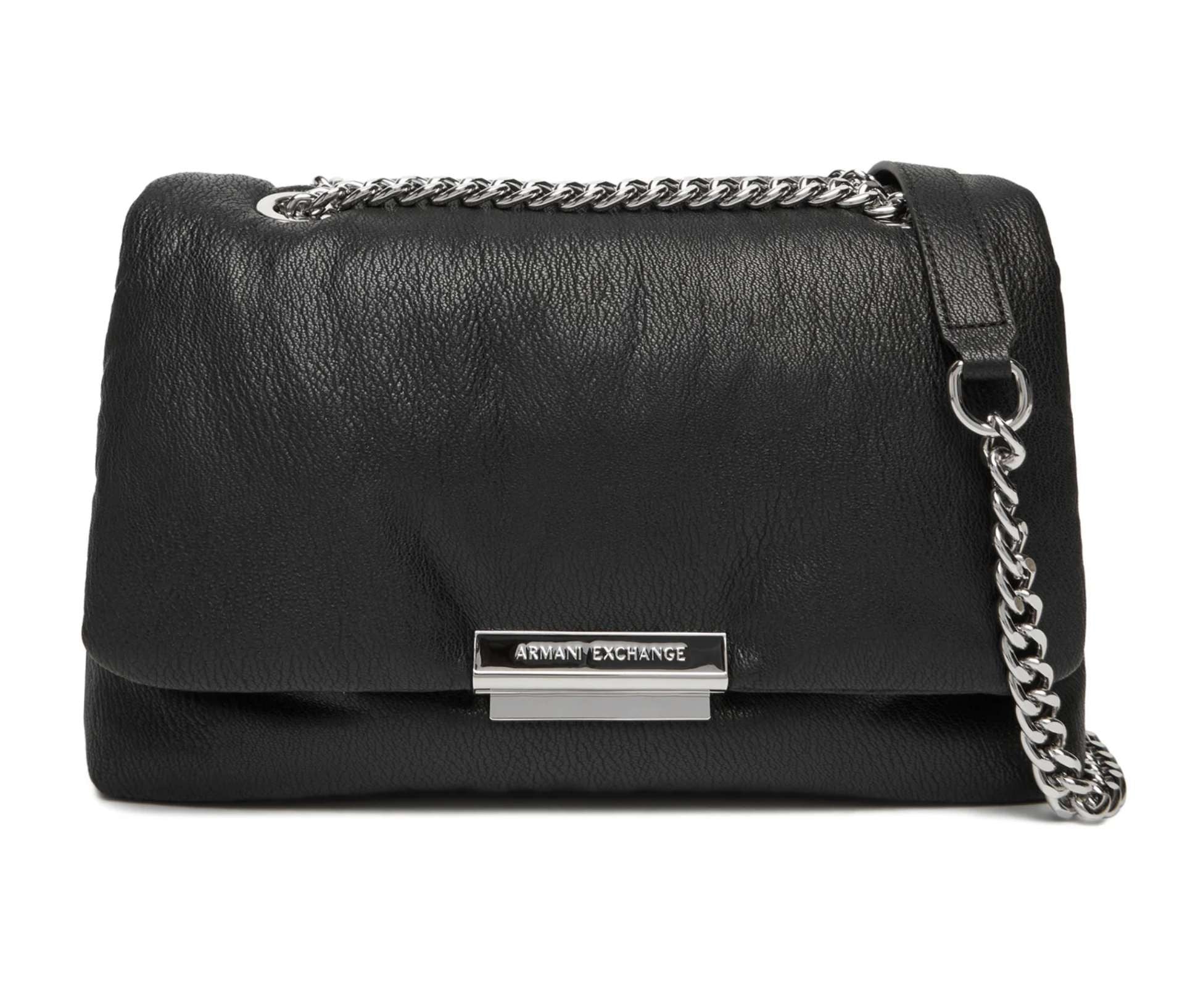 Borsa donna a tracolla Armani Exchange nero B26AX29 XW000355 AF17240 UC001
