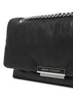 Borsa donna a tracolla Armani Exchange nero B26AX29 XW000355 AF17240 UC001