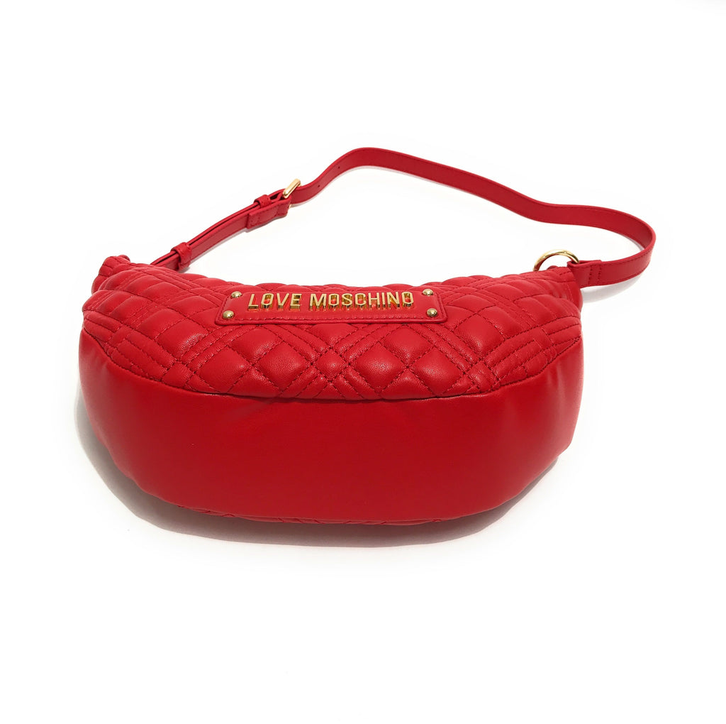 Borsa donna Love Moschino a spalla/ tracolla ecopelle trapuntata rosso BS23MO78 JC4257