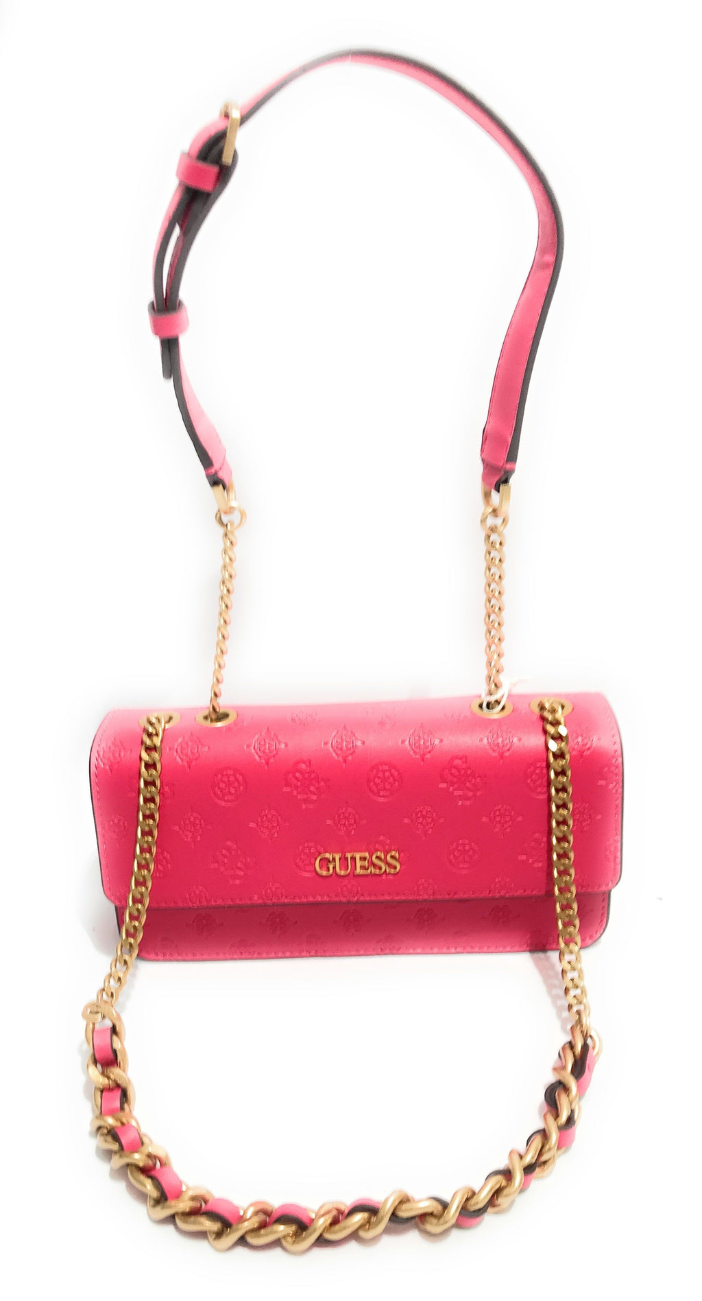 Borsa donna Guess Geva Convertible Flap Crossbody bag magenta B24GU95 PD895921