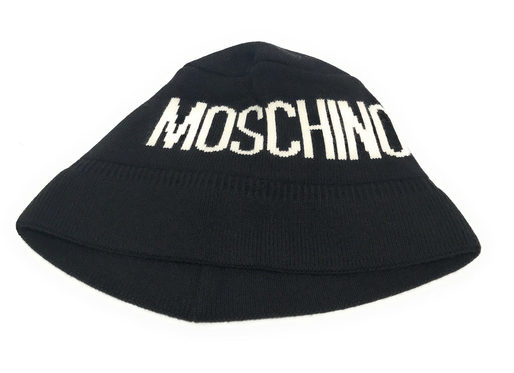 Berretto cloche unisex Moschino nero C24MO34 65359