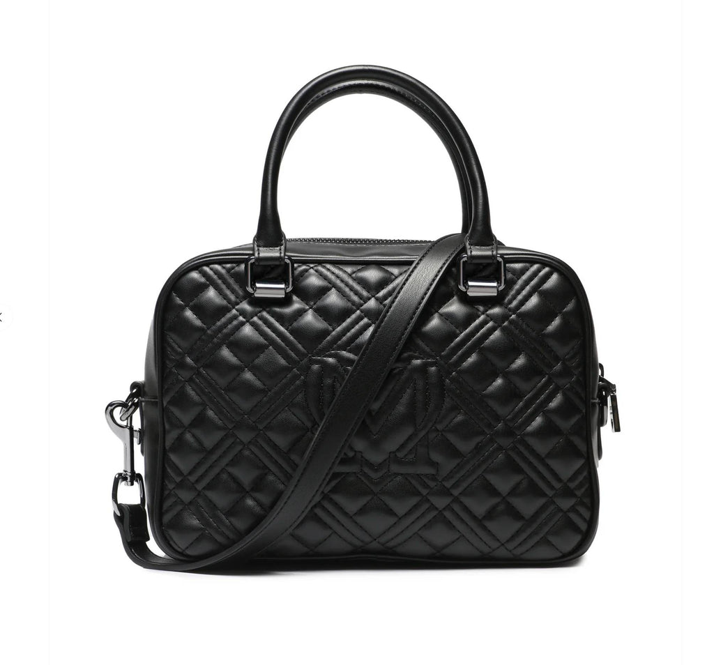 Borsa donna Love Moschino a mano/ tracolla trapuntata nero B24MO104 JC4169
