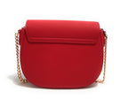Borsa donna Love Moschino tracolla round rosso B24MO142 JC4194