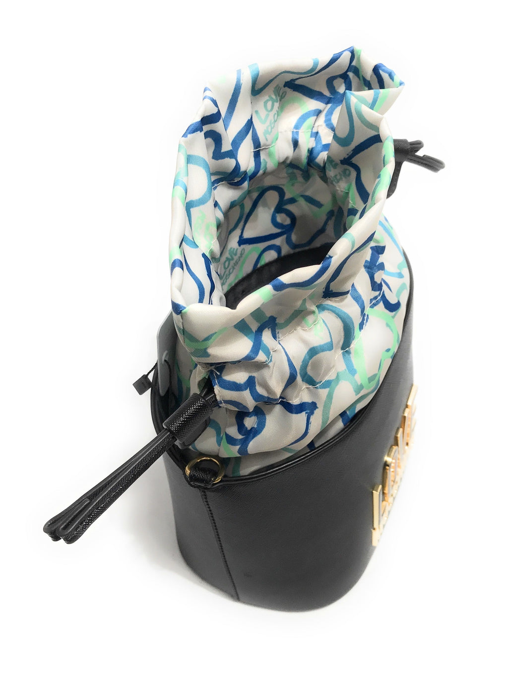 Borsa donna Love Moschino secchiello a tracolla nero BS24MO48 JC4211