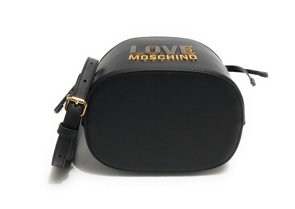 Borsa donna Love Moschino secchiello a tracolla nero BS24MO48 JC4211