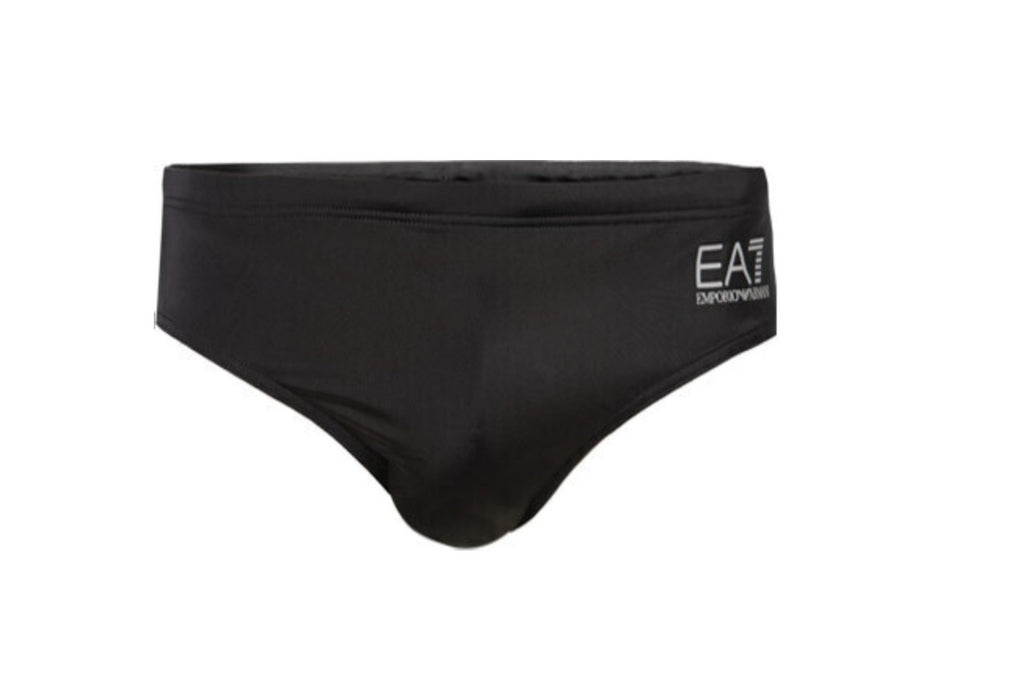 EA7 Emporio Armani sea world core brief swimming slip black/ silver ES24EA04 901000 CC703