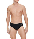 EA7 Emporio Armani sea world core brief swimming slip black/ silver ES24EA04 901000 CC703