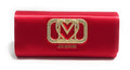 Borsa donna Love Moschino a spalla/ tracolla tessuto satinato rosso BS24MO132 JC4296