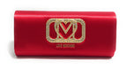 Borsa donna Love Moschino a spalla/ tracolla tessuto satinato rosso BS24MO132 JC4296