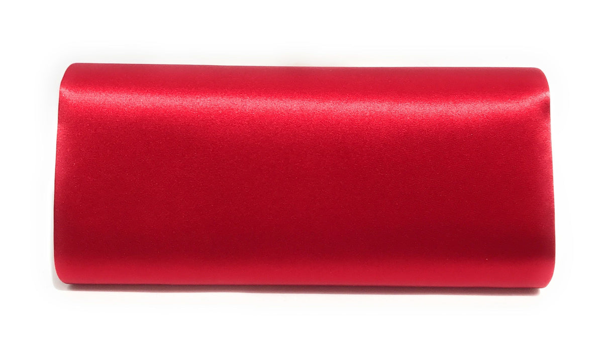 Borsa donna Love Moschino a spalla/ tracolla tessuto satinato rosso BS24MO132 JC4296