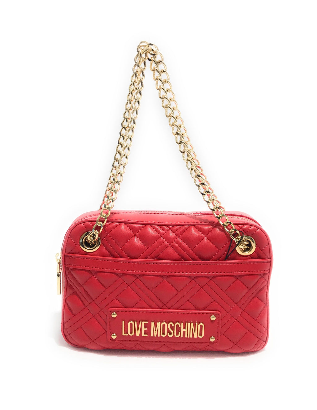 Borsa donna Love Moschino a mano/ spalla ecopelle trapuntata rosso BS24MO151 JC4237PP0ILA0500