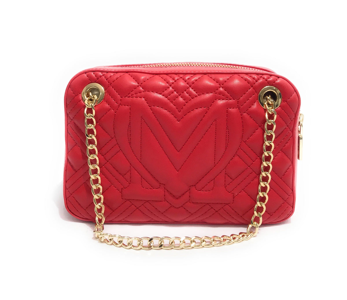 Borsa donna Love Moschino a mano/ spalla ecopelle trapuntata rosso BS24MO151 JC4237PP0ILA0500