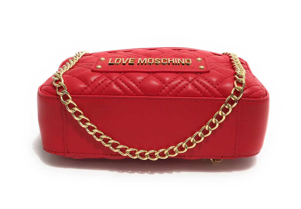 Borsa donna Love Moschino a mano/ spalla ecopelle trapuntata rosso BS24MO151 JC4237PP0ILA0500