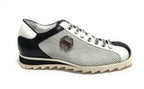 Scarpe uomo Harris sneaker pelle bianco jingo/ nero U17HA205 2817