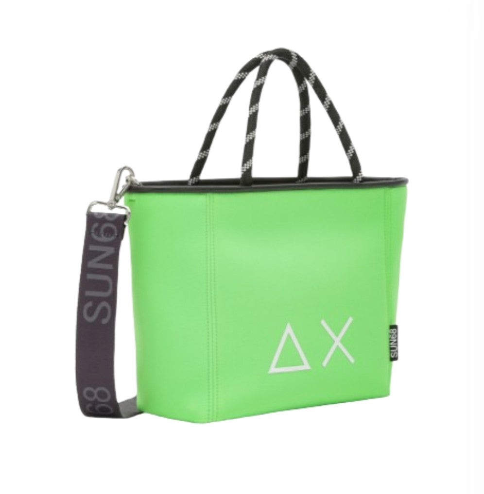 Borsa donna a mano/ tracolla Sun 68 Jacqueline bag verde chiaro BS24SU01 Z34268 S