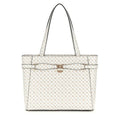 Borsa Guess a spalla Arlena Noel tote white logo B25GU20 PS933625