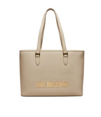 Borsa donna a spalla Love Moschino shopping ecopelle avorio B25MO07 JC4190PP1LKD0110