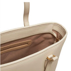 Borsa donna a spalla Love Moschino shopping ecopelle avorio B25MO07 JC4190PP1LKD0110