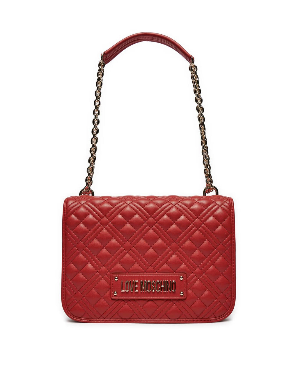 Borsa donna Love Moschino a spalla/ tracolla ecopelle trapuntata rosso B25MO24 JC4000PP1LLA0500