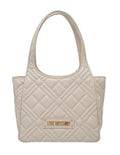 Borsa donna Love Moschino shopping ecopelle avorio B25MO25 JC4144PP1LLA0110