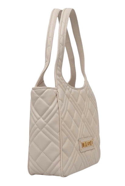 Borsa donna Love Moschino shopping ecopelle avorio B25MO25 JC4144PP1LLA0110
