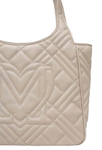 Borsa donna Love Moschino shopping ecopelle avorio B25MO25 JC4144PP1LLA0110